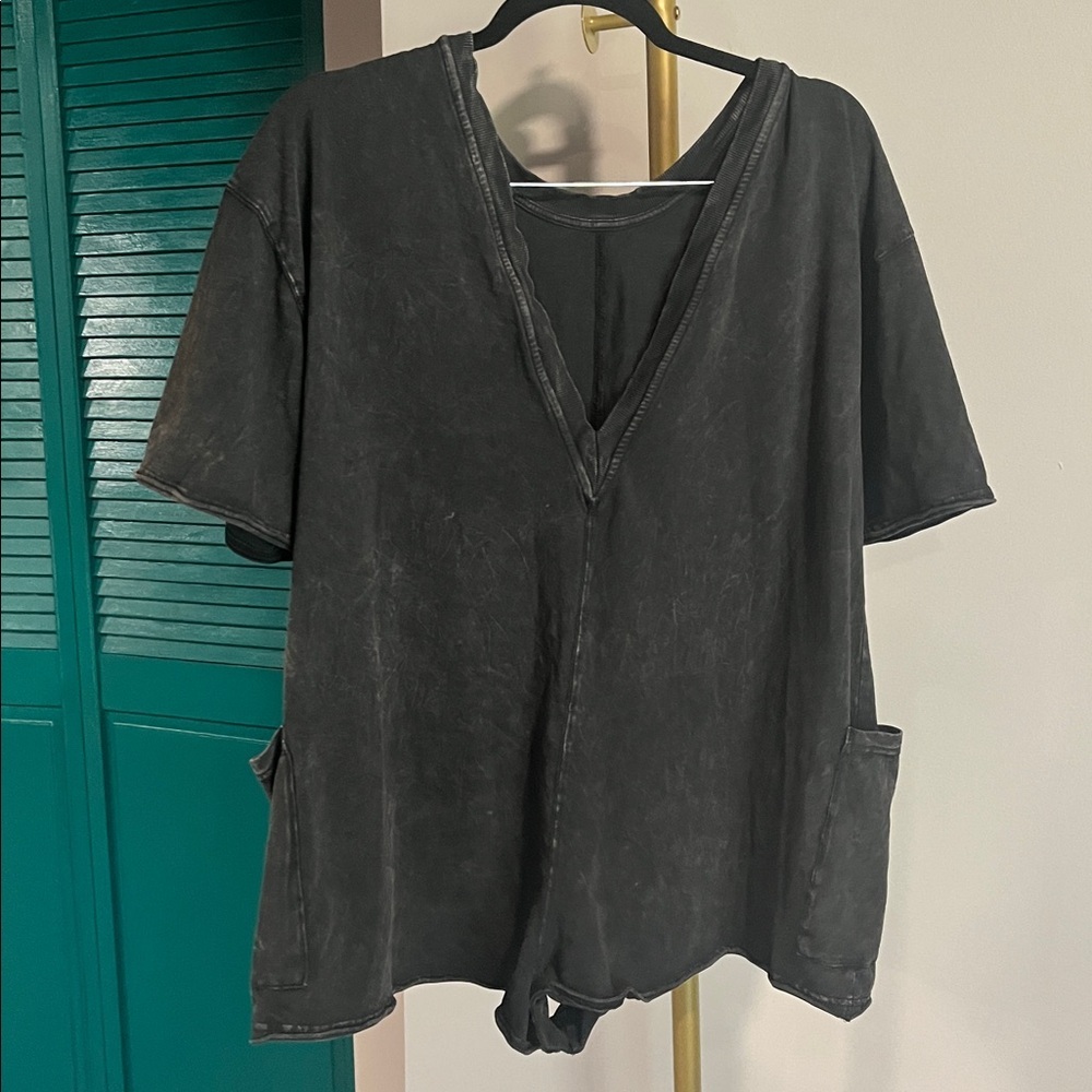 Free People NWOT Hot Shot Romper, small - Picture 3 of 5